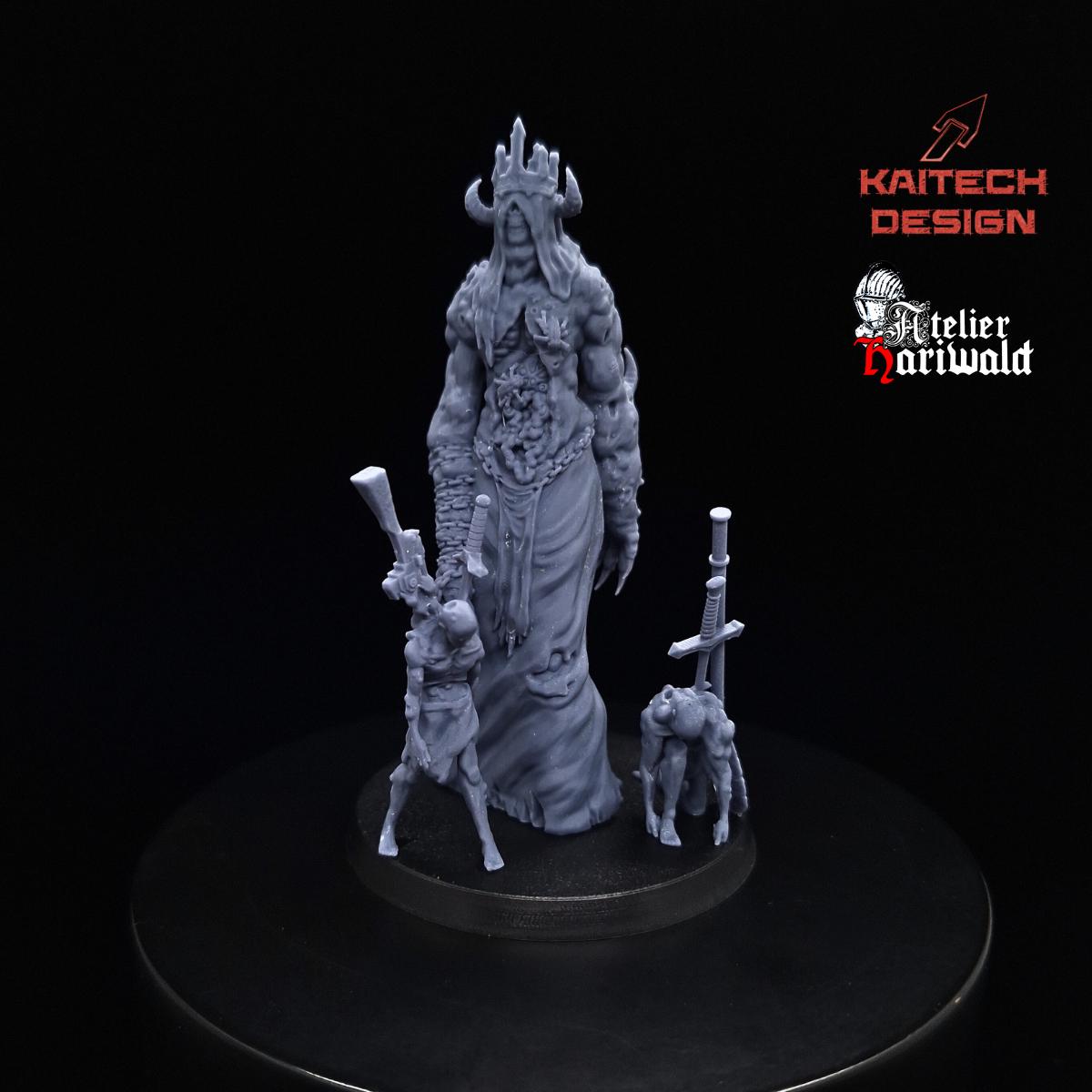 Grimdark Miniatures - Lord of the Black Grail - Etsy