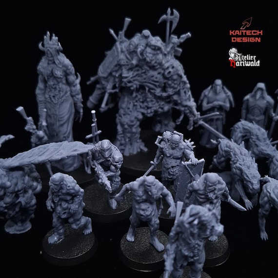 Grimdark Miniatures - Complete Occult Forces Pack - Etsy Canada