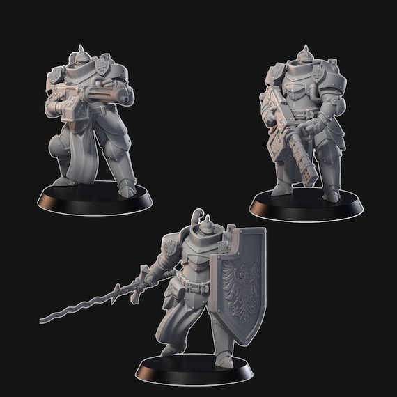 Trench Crusade Proxies - Trench Pilgrims / New Antioch Compatible