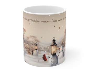 WishingU Ceramic Mug 11oz, Coffee Mug, Coworker gift, Holiday, Christmas, Birthday, Best friend, gift for her, Mug gift
