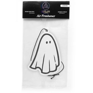 Ghostie Air Freshener  | Trendy, Halloween Spooky Accessories | Gift For Halloween, Paranormal Lovers | Vanilla Scent