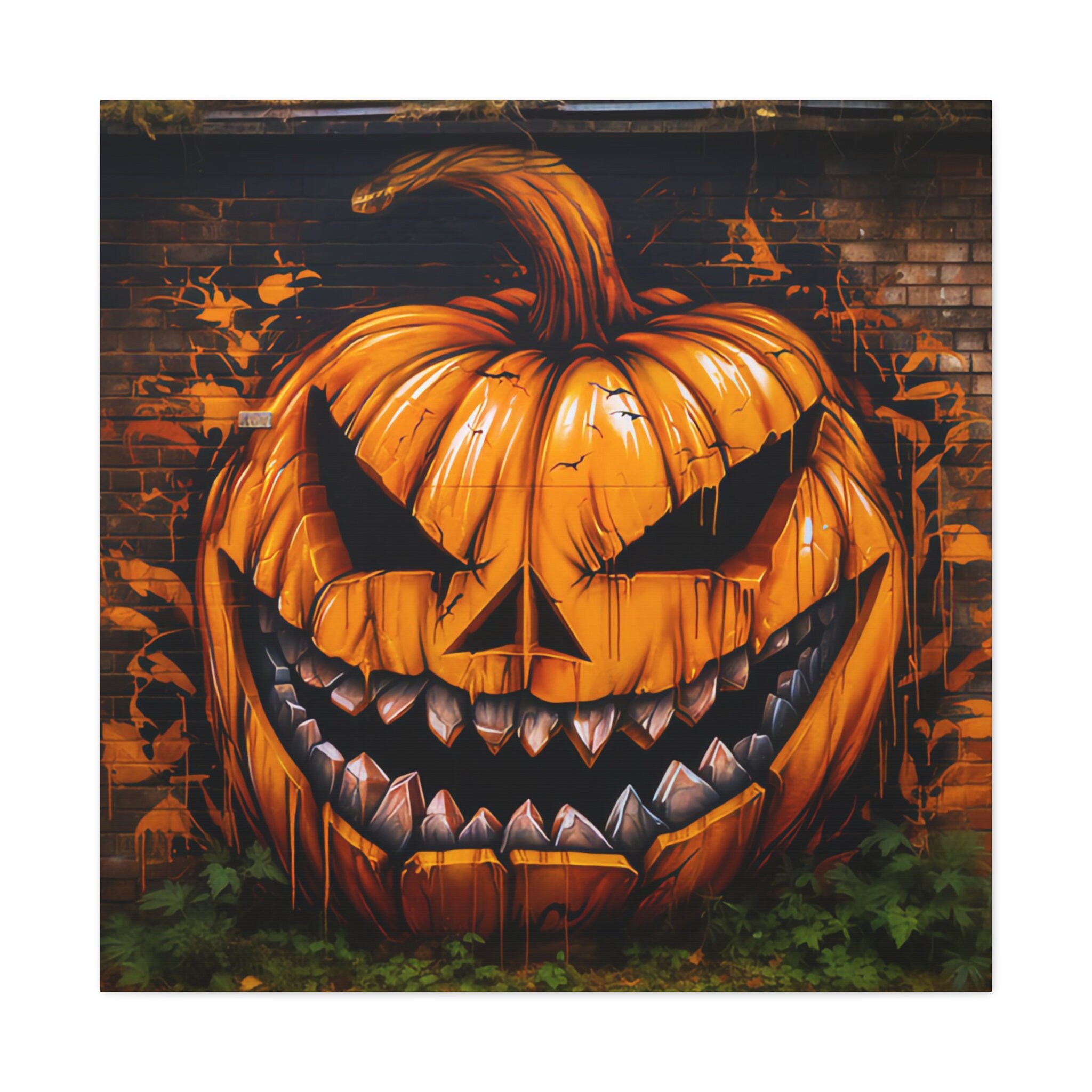 Jack the Jack O' Lantern Halloween Canvas Paint Art Kit – Art by Jess