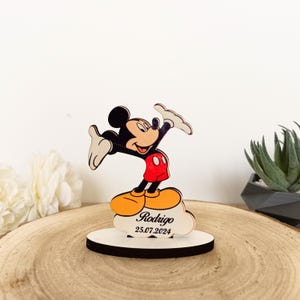 Personalized Mickey Mouse Party Favor – Baby Shower, Birthday Gift, Disney Theme Keepsake