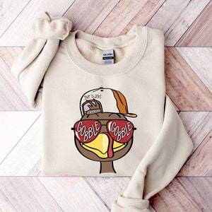 Kids Thanksgiving Shirt, Gobble Gobble Tshirt, Cute Turkey Shirt, Funny Thanksgiving, Thanksgiving Dinner Gift, Cousins giving Shirt