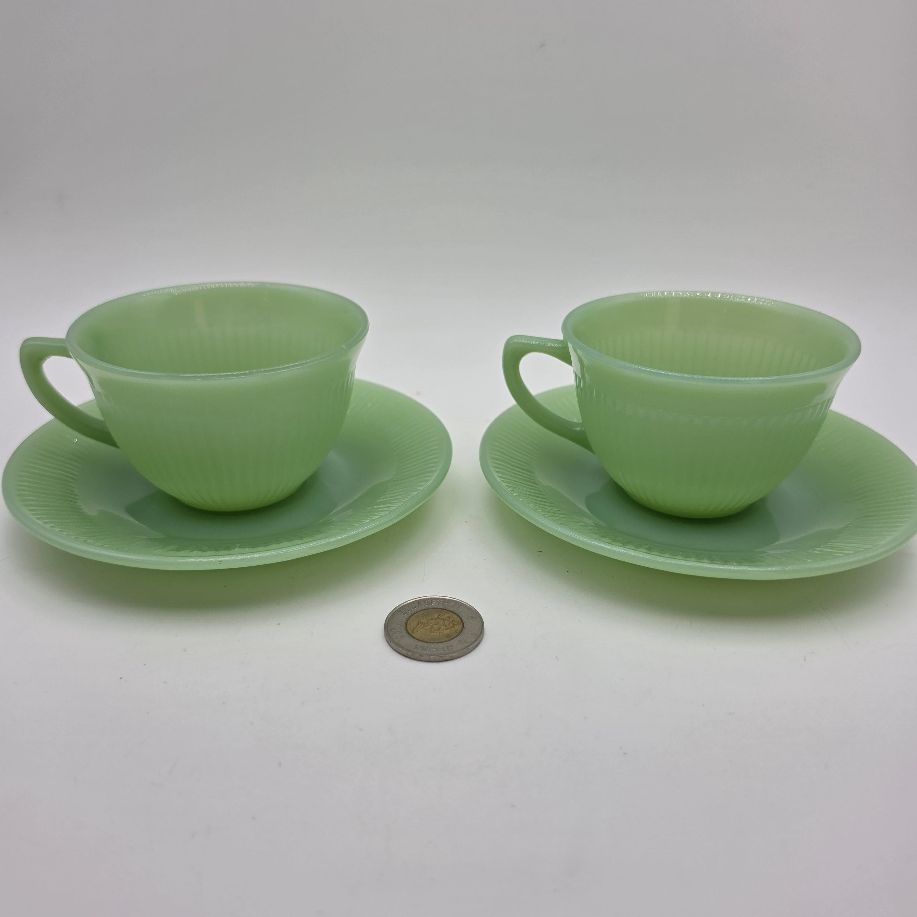 翡翠のカップソーサー - Etsy 日本