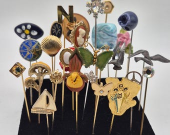 アンティーク帽子ピン56個のコレクション - Etsy 日本