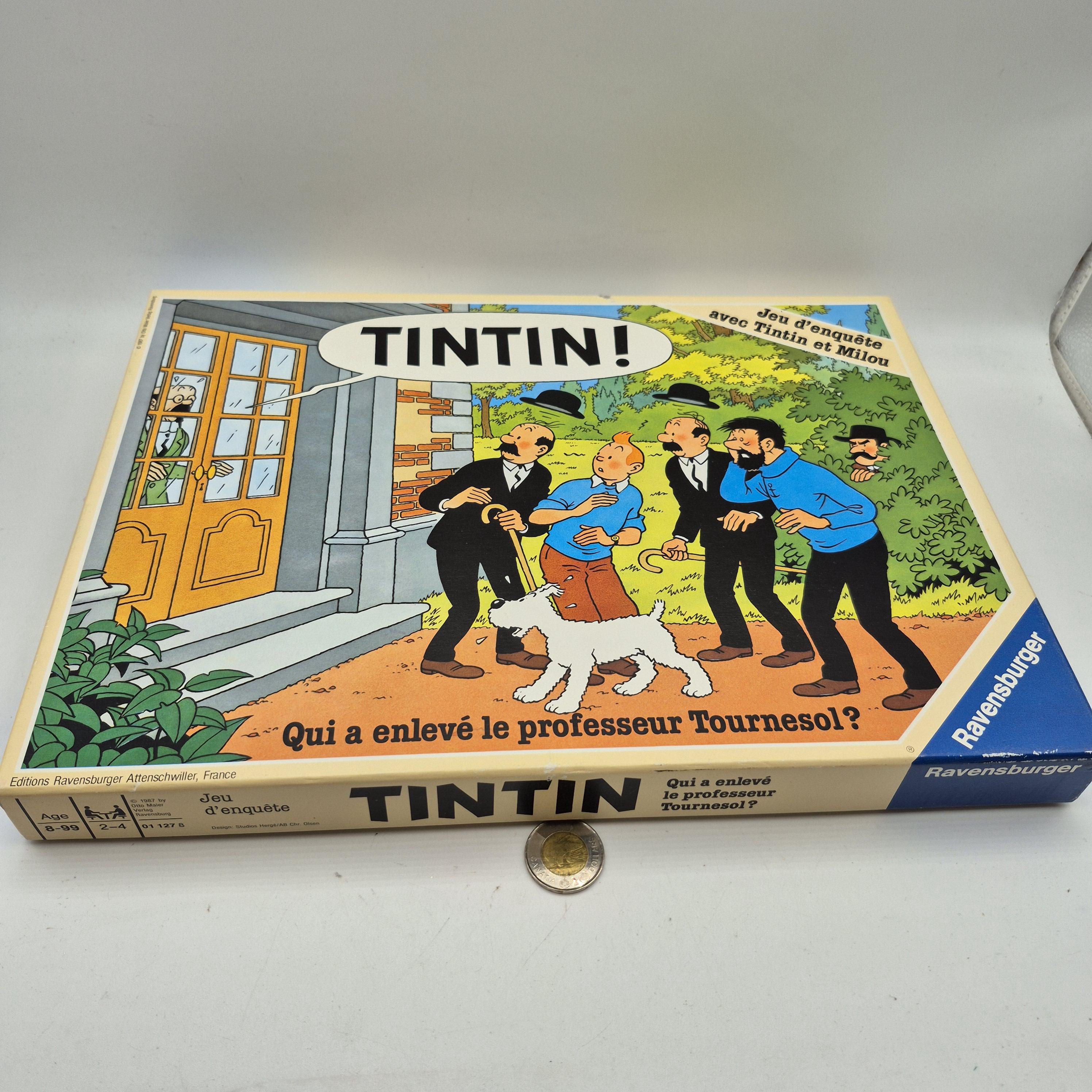 Tintin Board Game - Etsy Canada