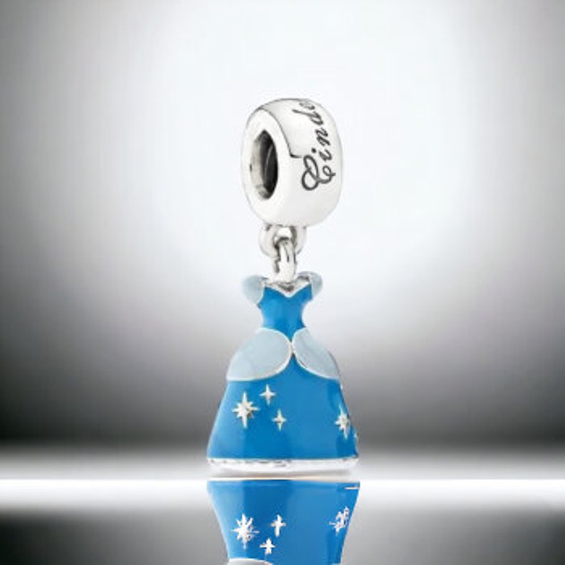 Charm Robe Cendrillon Argent S925 image 1