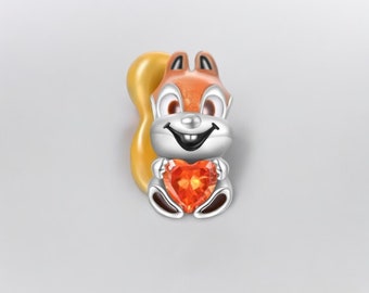 Squirrel Charm - S925 Silver