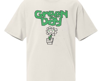 Camiseta holgada con lavado vintage Kerplunk de Green Day