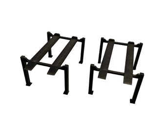 2 Pack 1:64 Black Diecast Lift Accessories For Hot Wheel Diorama Displays