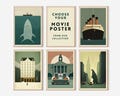 Choose your Minimalist Movie Poster – Retro Wall Art for Home Theaters product logo