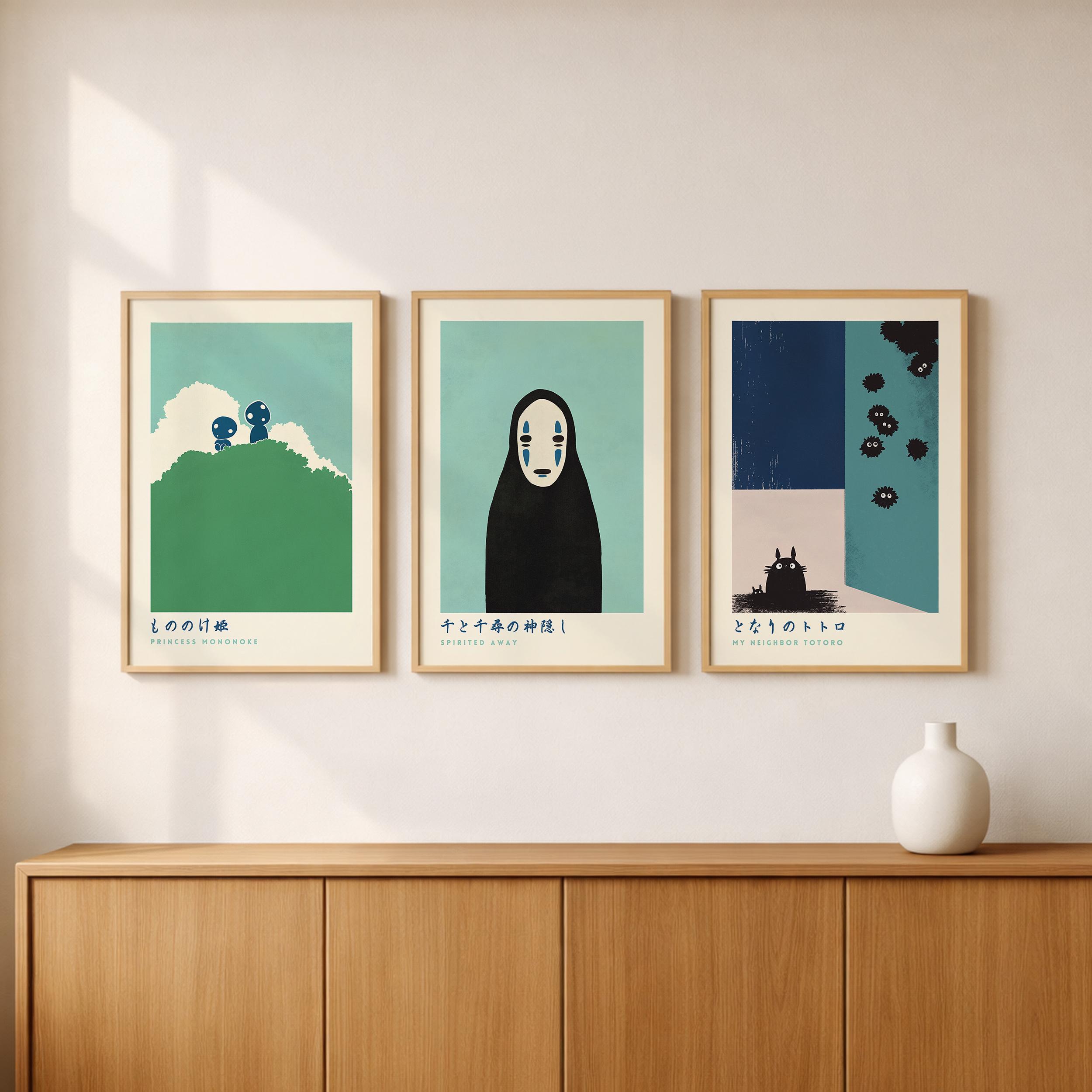 Ghibli wall art - Etsy 日本