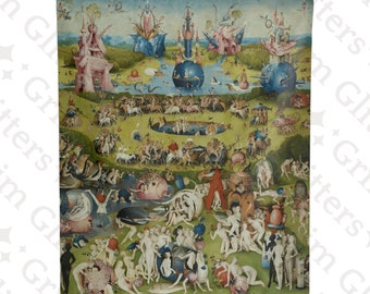 Hieronymus Bosch-tapeten: Jordens fröjder – medeltida väggkonst