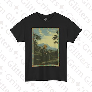 Alchemist achieves Illumination T-Shirt - Clavis Artis Manuscript - Alchemical Symbolism - Esoteric Unisex Tee - Occult Art - Hermetic Wear