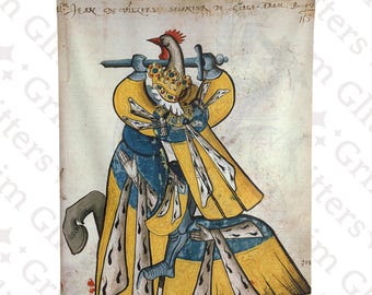Lord of L'isle-Adam Tapestry: Medieval French Equestrian Art