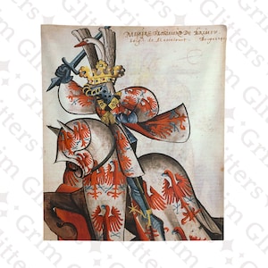 Tapisserie, Herr von MassinCourt: Französische Mittelalter-Dekoration