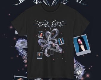 Camiseta gráfica Y2K de Aespa Karina: Camiseta de ídolo del K-pop