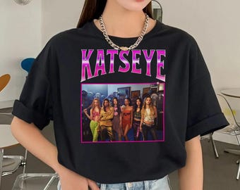 Katseye Retro Vintage Tee, Katseye Merch, Yoonchae Merch