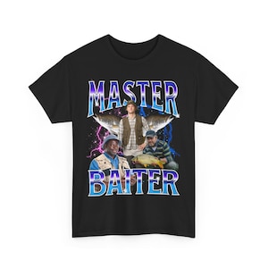 Master Baiter Tshirt, Funny shirt, Meme shirt, Joke, Gift for him, Retro tee