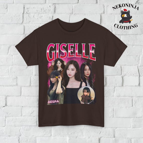 Aespa Giselle Tシャツ：レトロ90年代Kポップシャツ - Etsy 日本