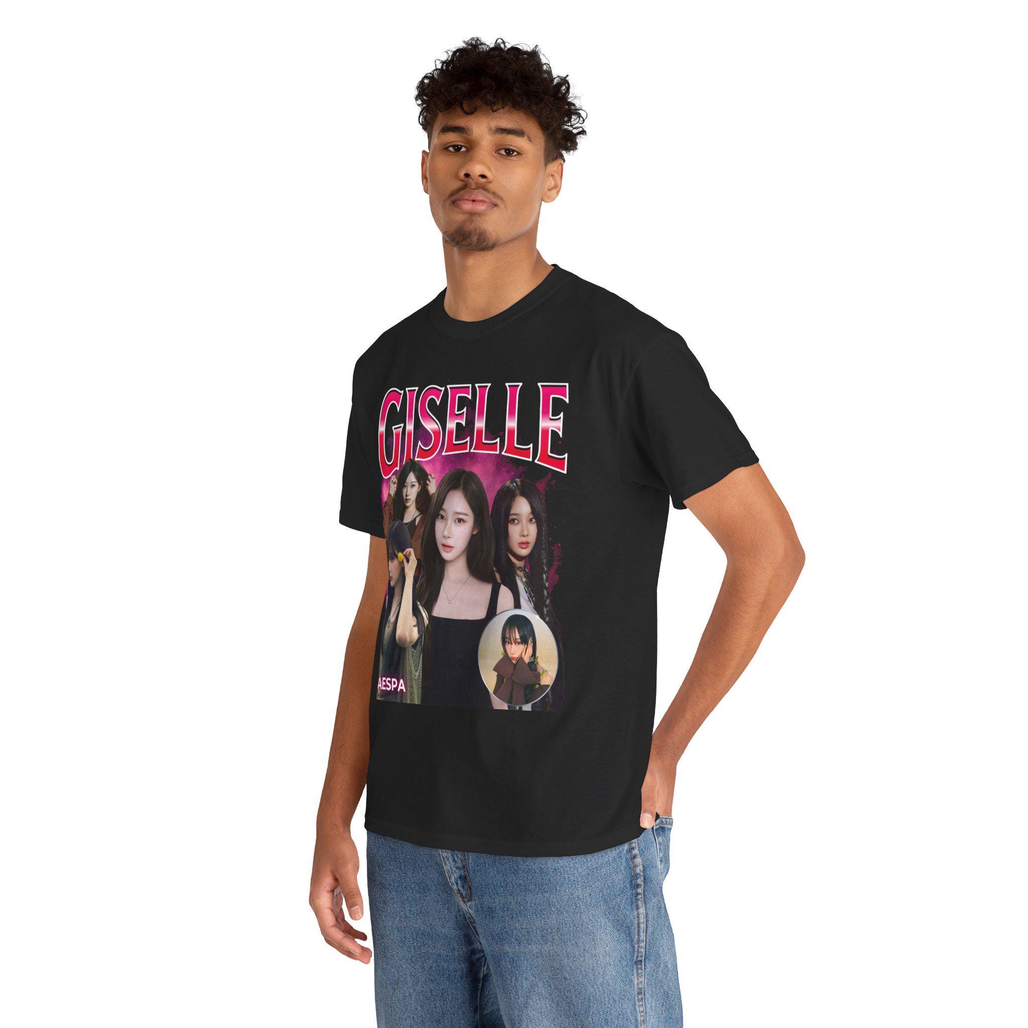 Aespa Giselle Tee: Retro 90s Kpop Shirt - Etsy