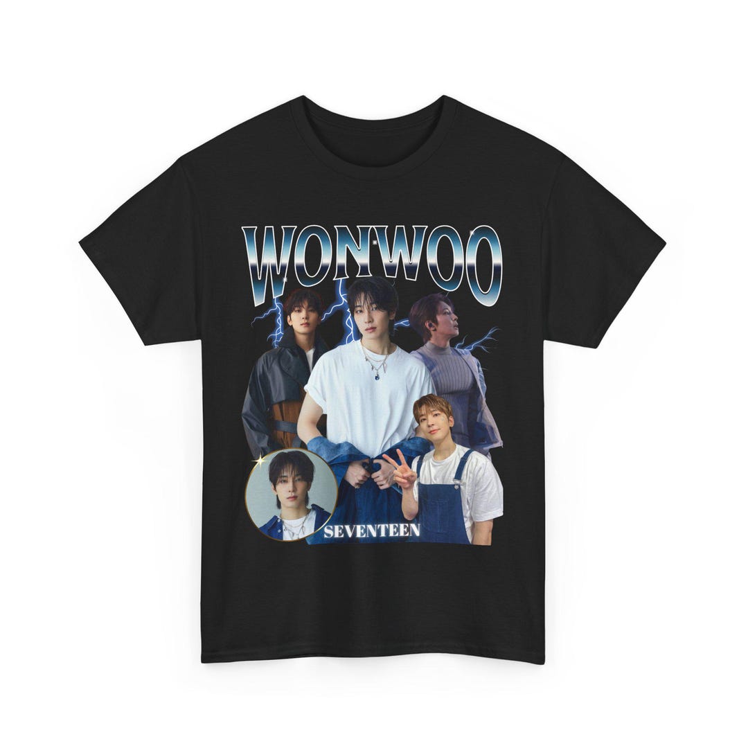 SEVENTEEN WONWOO ウォヌ Tシャツ 公式 SEVENTEEN wonwoo Tシャツ