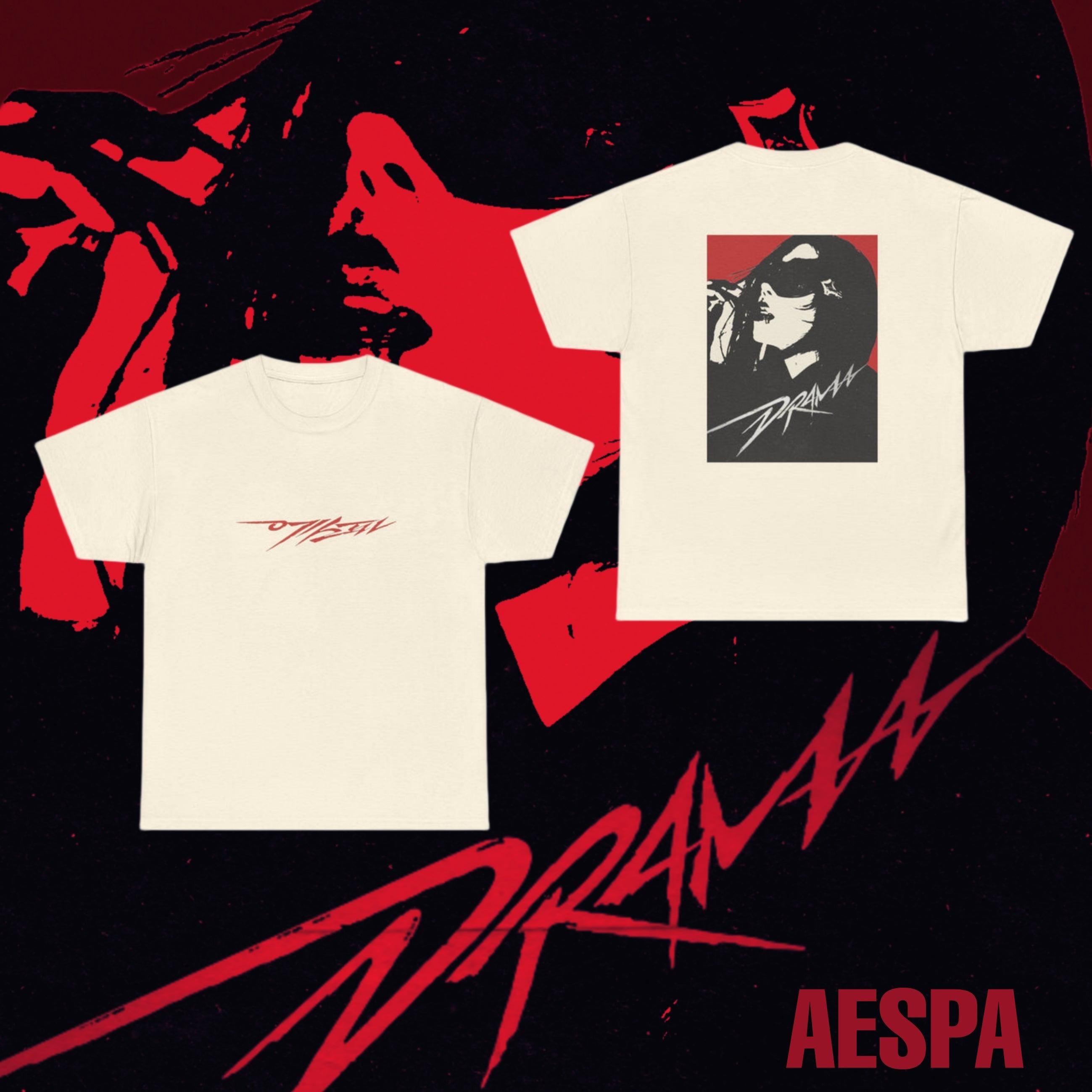 aespa サイン入りTシャツ（kross） 新品未使用】aespa エスパ 直筆 サイン入 ライブ Tシャツ 全