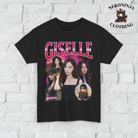 Aespa Giselle Tシャツ：レトロ90年代Kポップシャツ - Etsy 日本