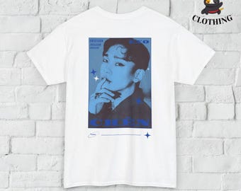 T-shirt graphique EXO Chen : t-shirt tendance Kpop vintage