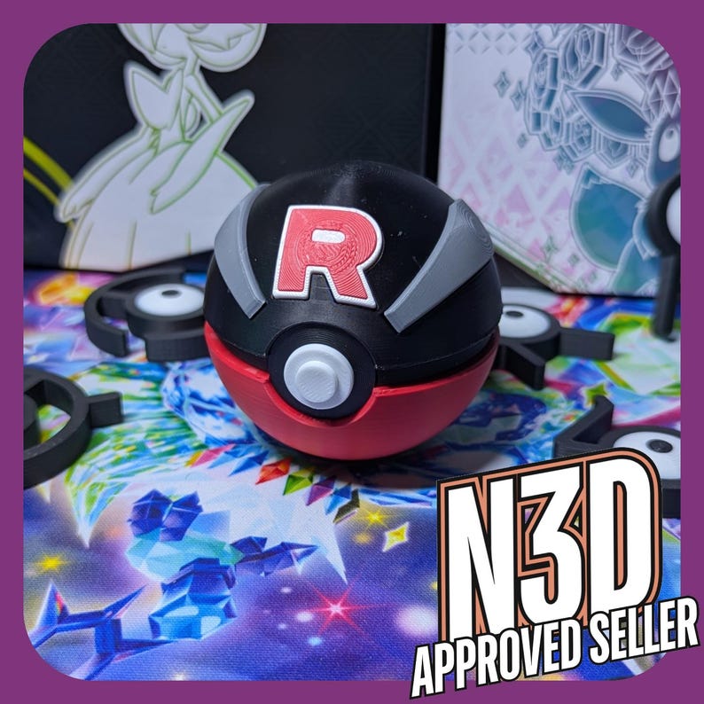 Team Rocket Great Ball - N3D Approved Seller Badge