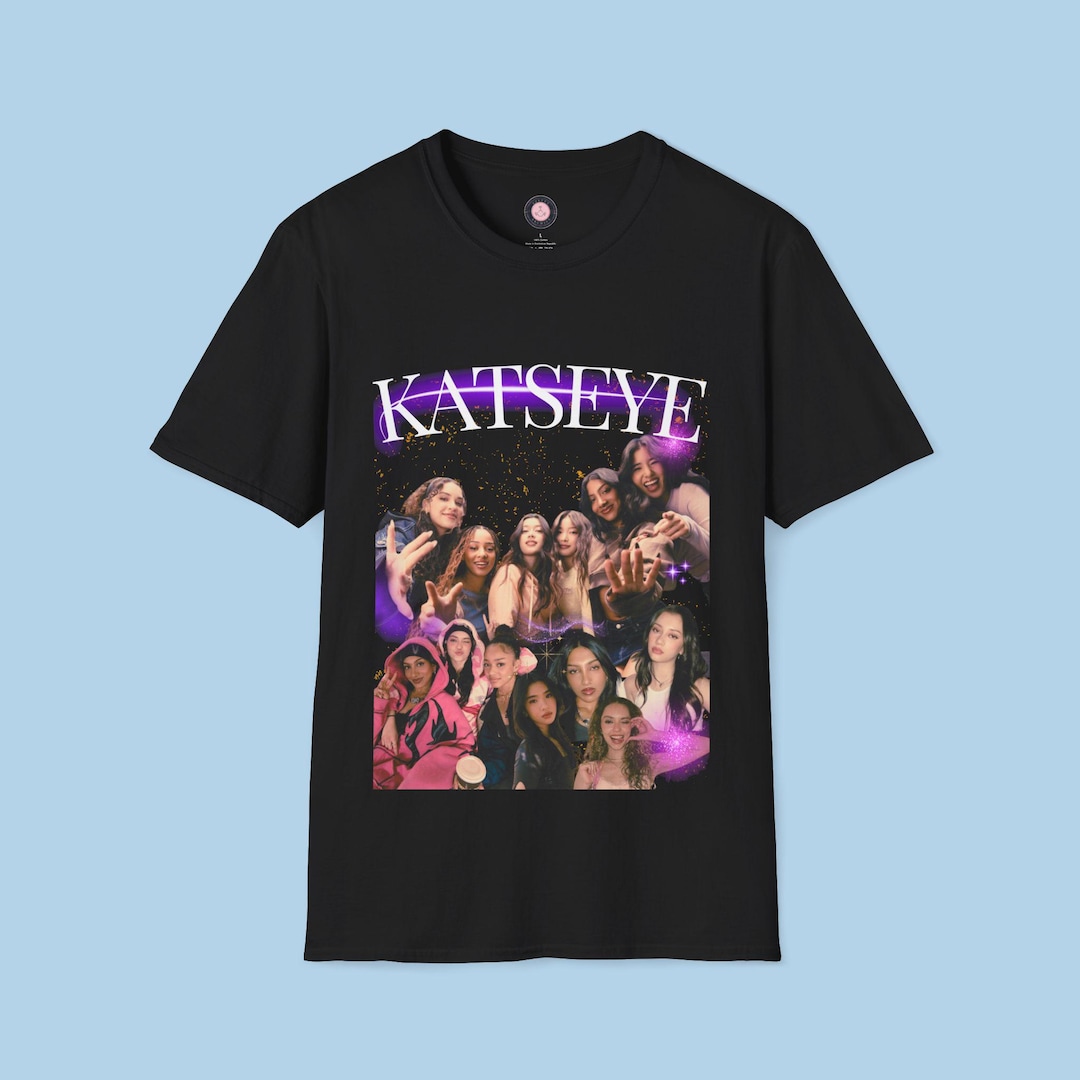 Kpop Katseye Tour T-Shirt - Merch Jersey Shirt Herren Damen