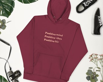 Kindness Matters Hoodie, Positive Energie Sweatshirt, Inspirierende Grafik Tee, tägliche Erinnerung Komfort Tragen