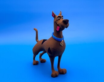 8.5 Inch Tall 3D Printed Scooby Doo Figurine Fan Art