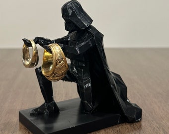 3D Printed Darth Vader Ring/Pen Holder