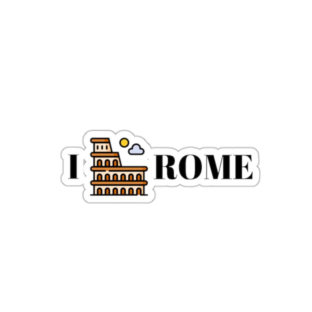 I Coliseum Love Rome, Rome Travel Sticker, Scrapbooking, Travel Journal ...