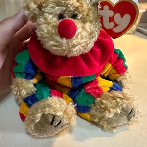 Picadilly Attic 1993 Vintage Rare Beanie Bear in Pristine Condition
