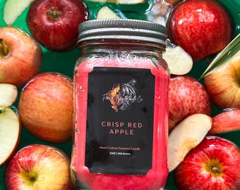 Crisp Red Apple | Fall Candle Collection