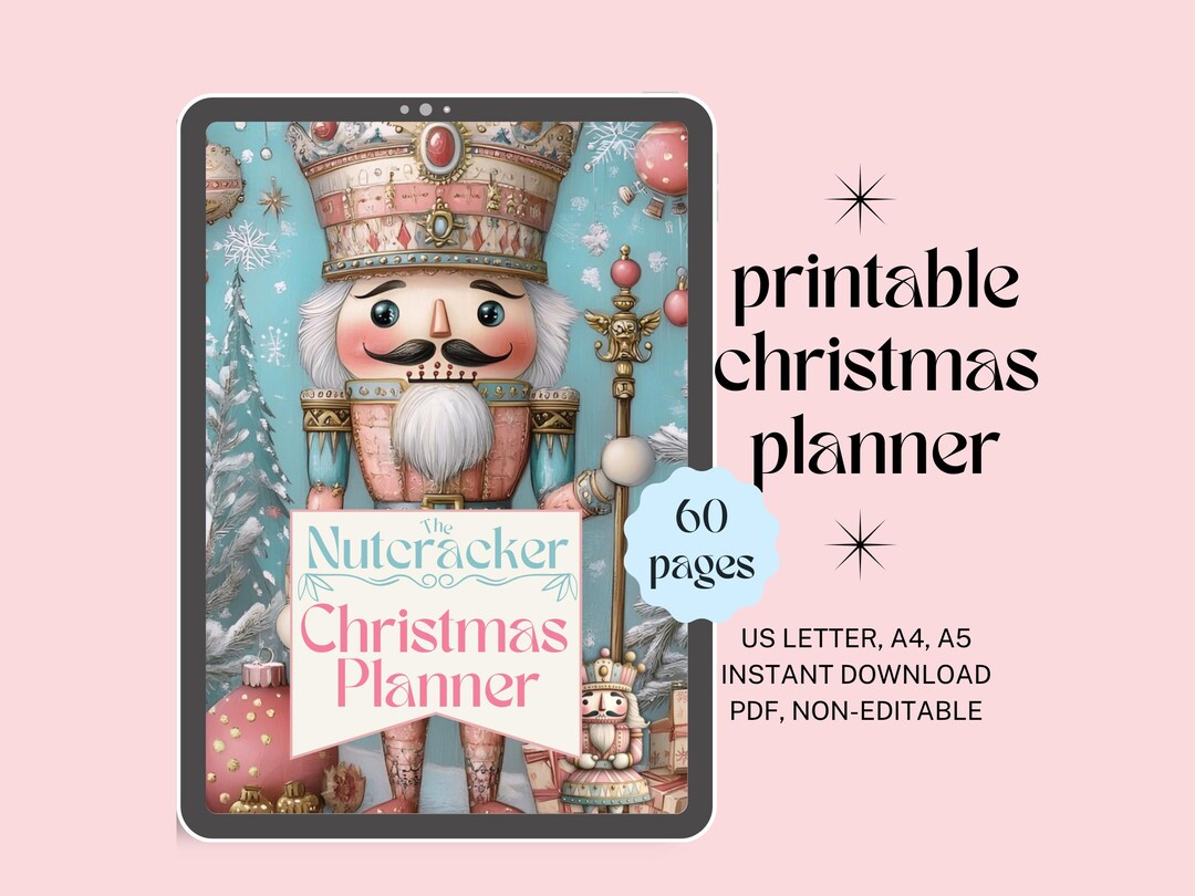 The Nutcracker Christmas Planner - Etsy