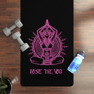 Special to Name Yoga Mat, Personalized Rubber Yoga Mat, Meditation Gift, Custom Design Yoga Mat, Your Style Yoga Mat, Free Style Yoga Mat