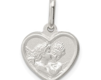 Collar de ángel con corazón