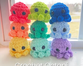 Extra-small Crochet Octopus Plush