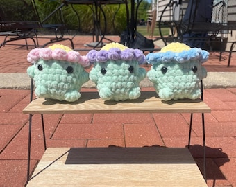 Crochet Flower Buddy Plush