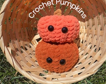 Crochet Pumpkin Plush