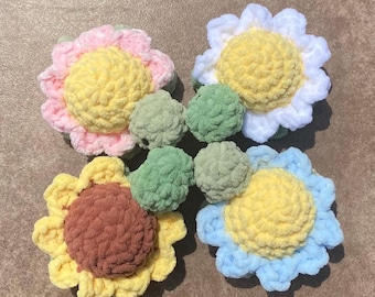 Crochet Flower Turtle