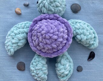 Crochet Sea Turtle - Large