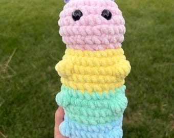 Crochet Caterpillar Plush