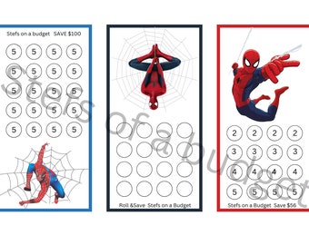 Spiderman Mini Savings Printable PDF
