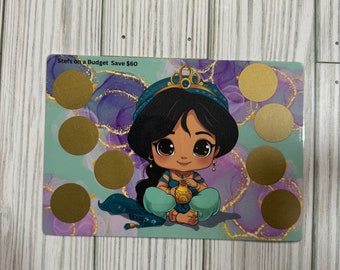Jasmine Scratch Off Savings Challenge
