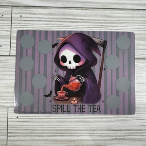Spill The Tea Scratch Off Savings Challenge